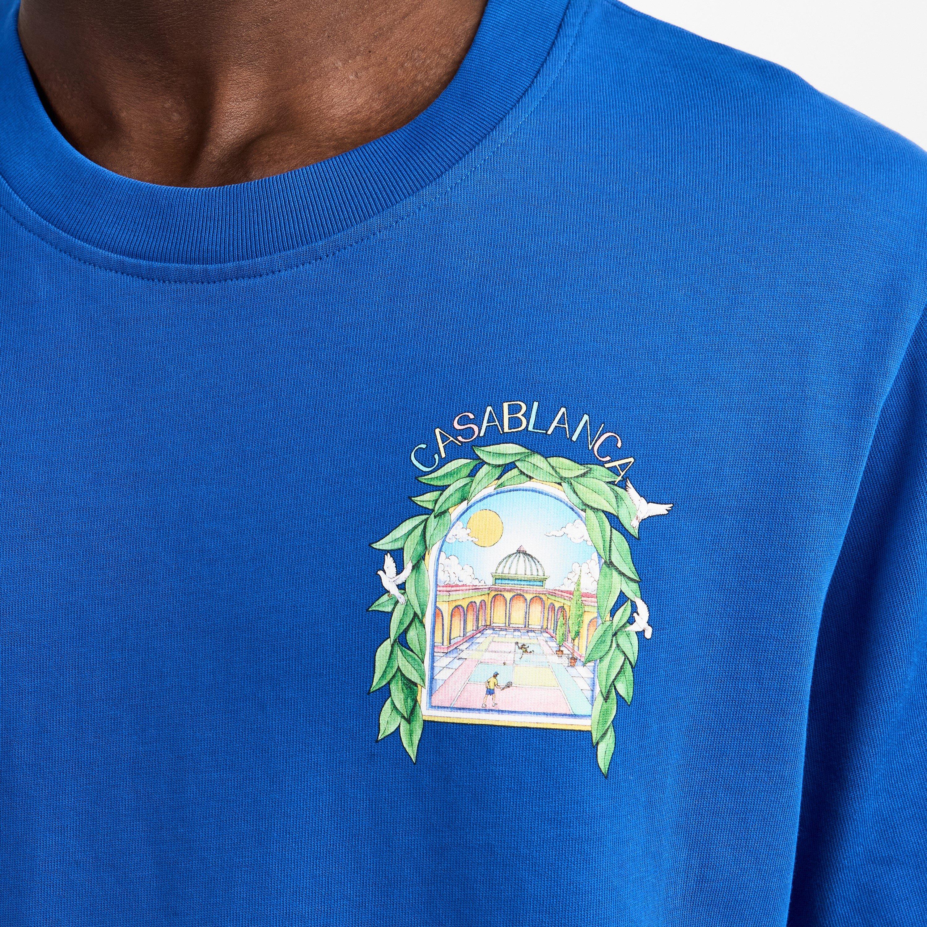 Graphic Cotton L'Arche Tennis Club T-Shirt
