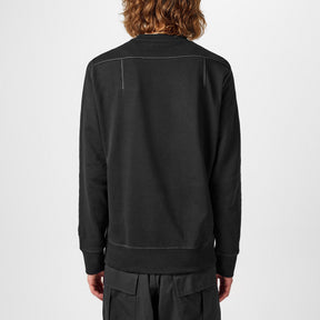 Contrast Stitch Crew Sweatshirt