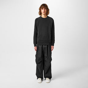 Contrast Stitch Crew Sweatshirt