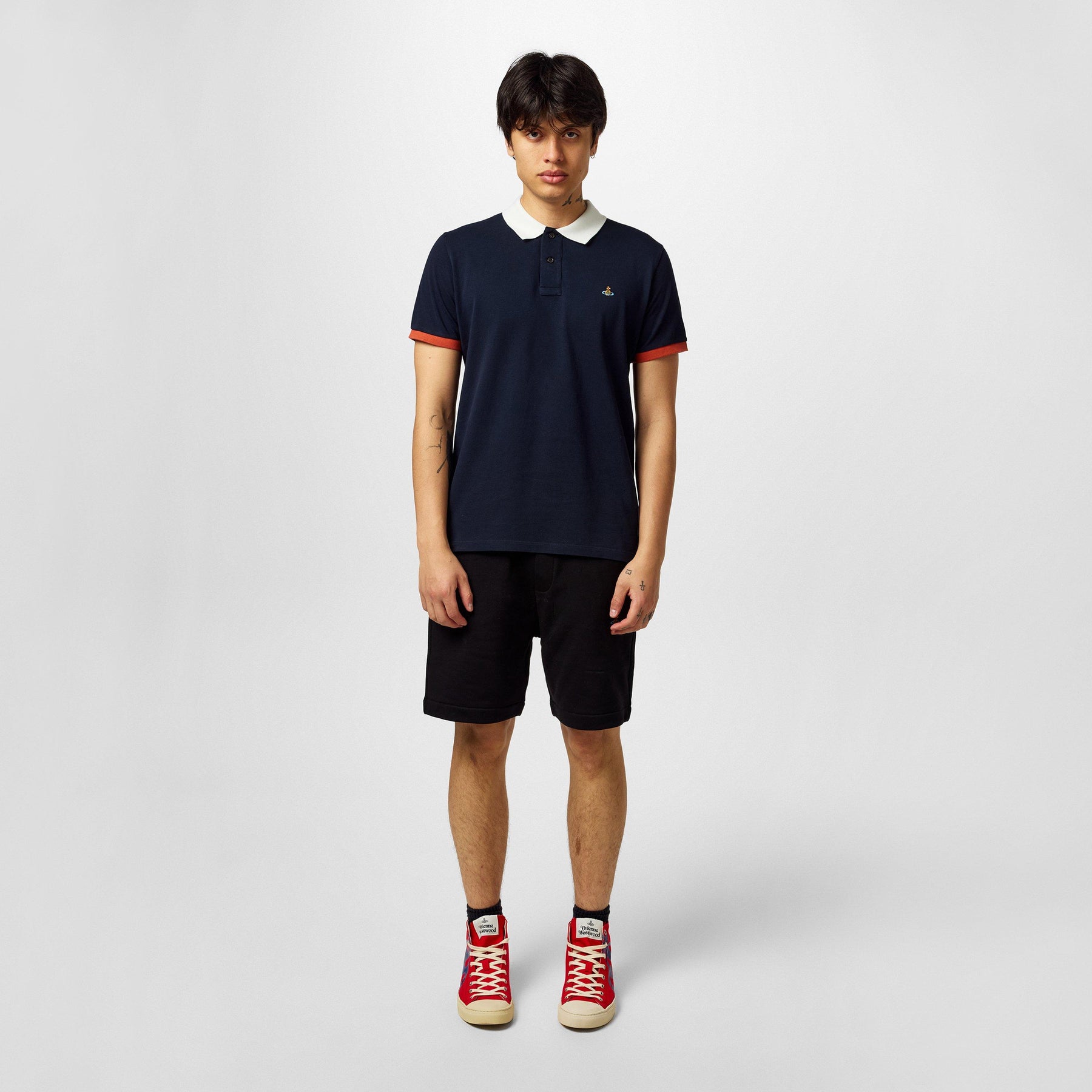 Tipped Classic Polo Top