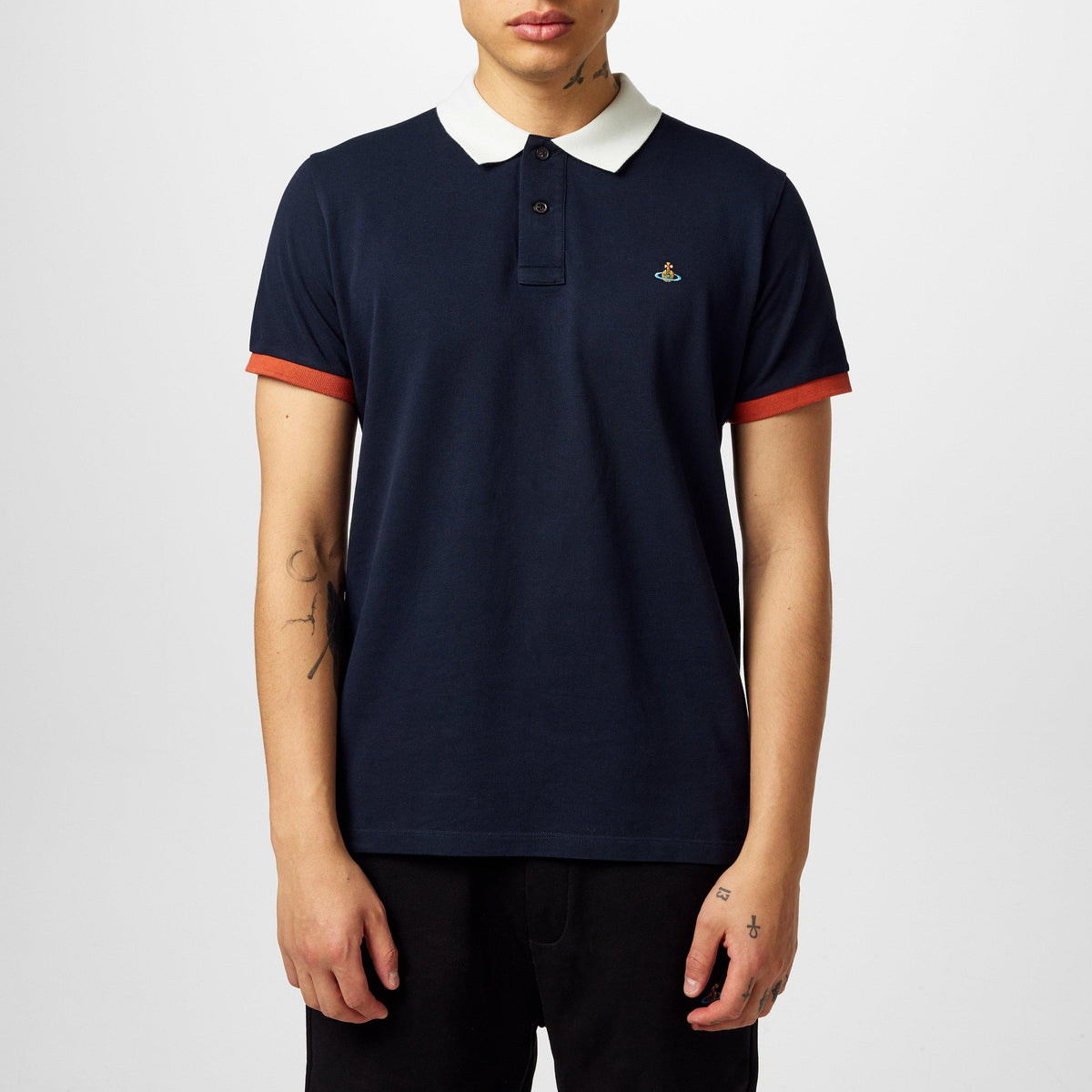 Tipped Classic Polo Top