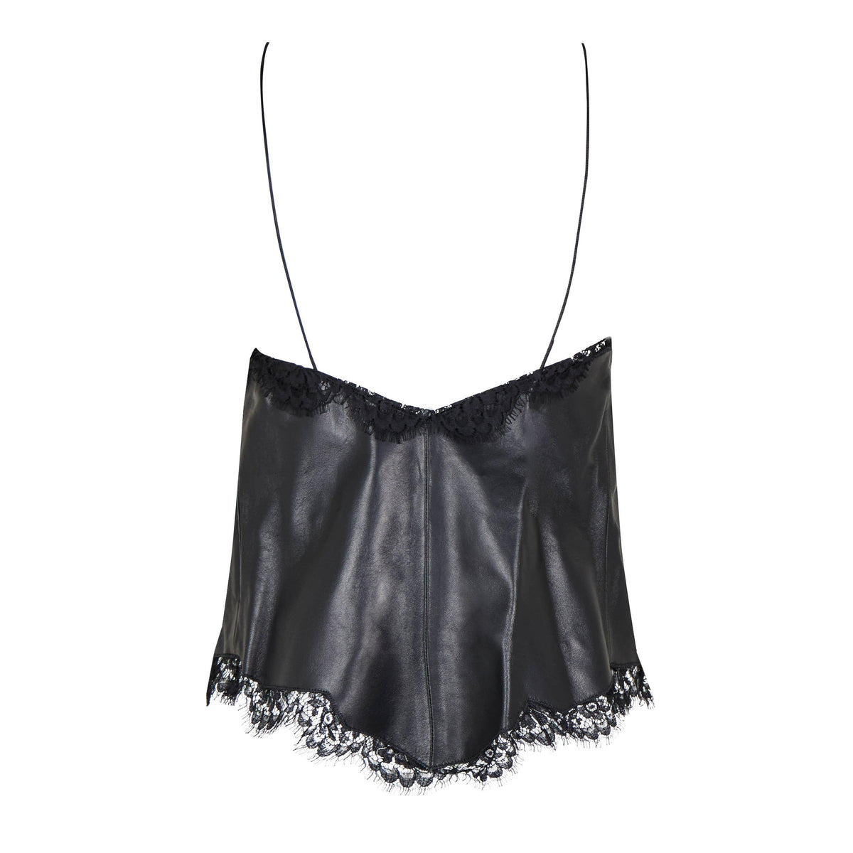 Women's Nappa Lace-Trim Cami Top Blouse