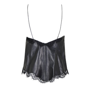 Women's Nappa Lace-Trim Cami Top Blouse