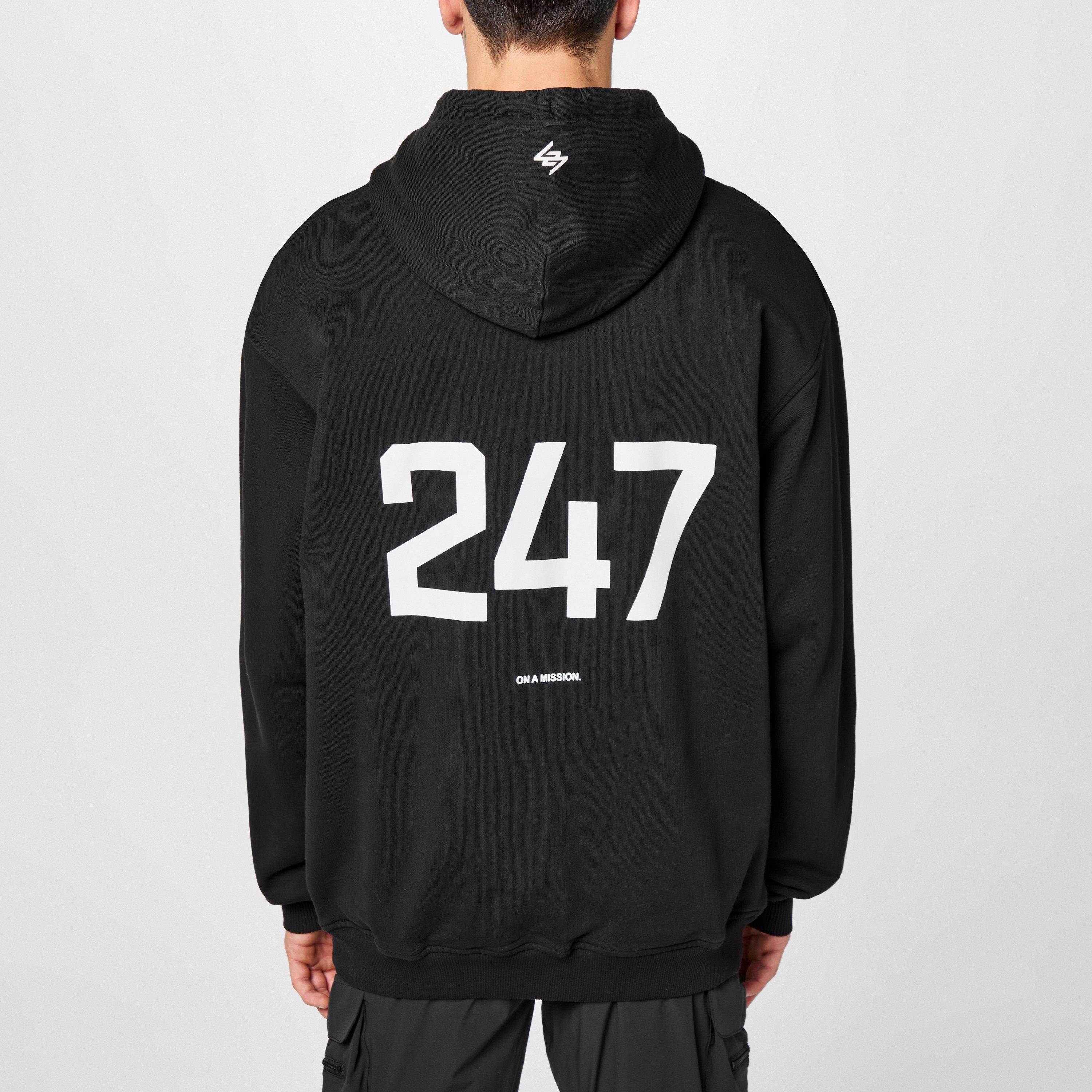 Men's Logo Cotton 247 Oversized Hoodie