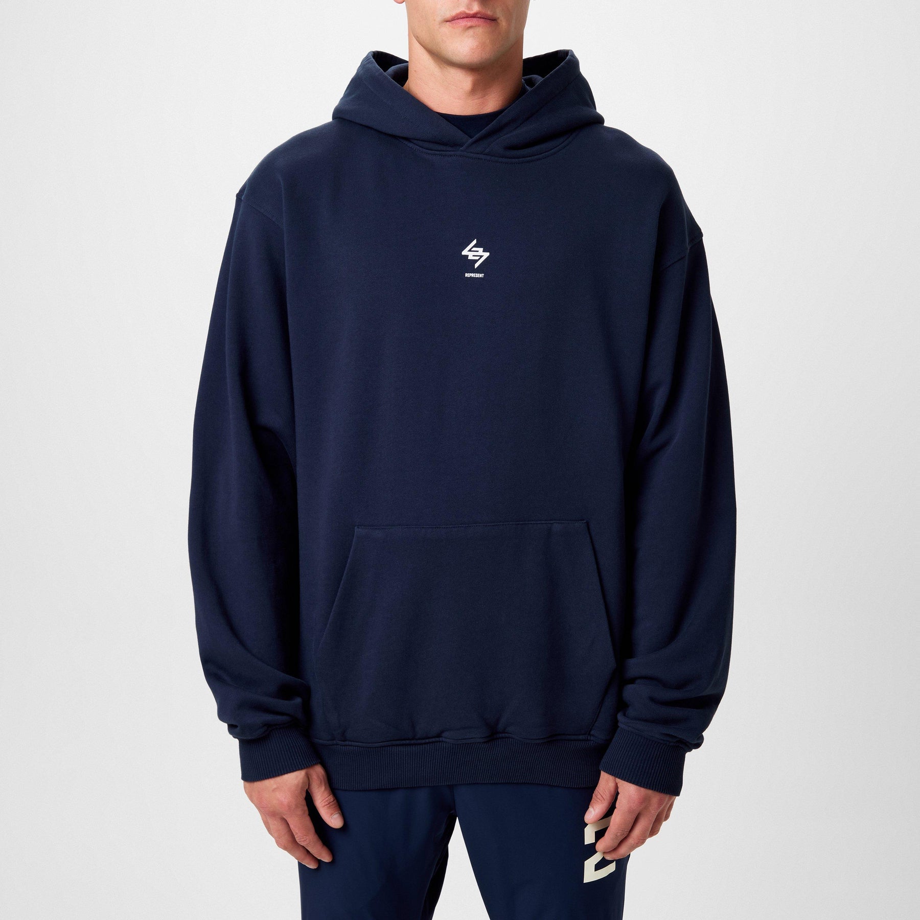 Men's Logo Cotton 247 Oversized Hoodie