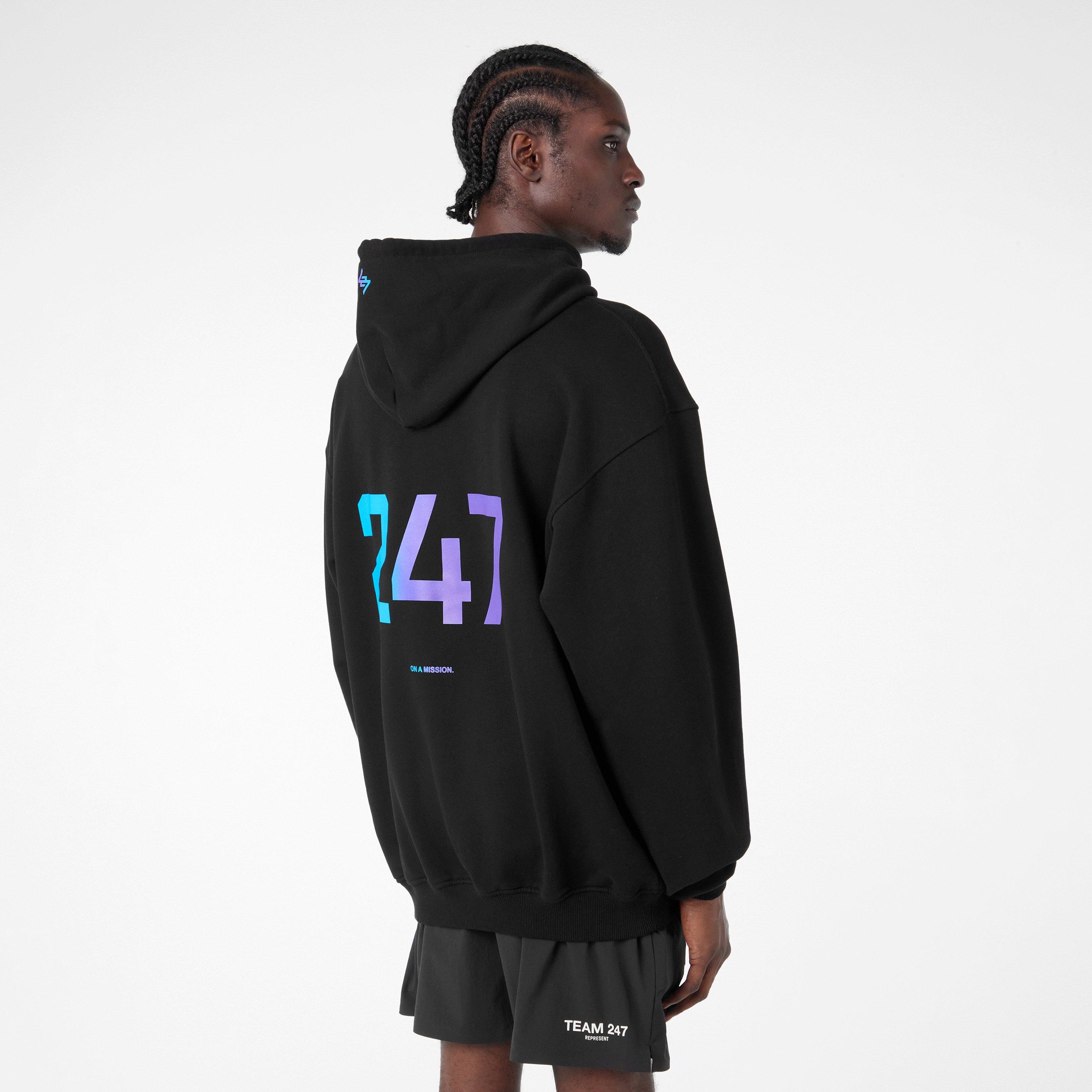 Men's Logo Cotton 247 Oversized Hoodie