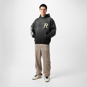 Men's Masking Tape Initial Hoodie, Softness and Comfort