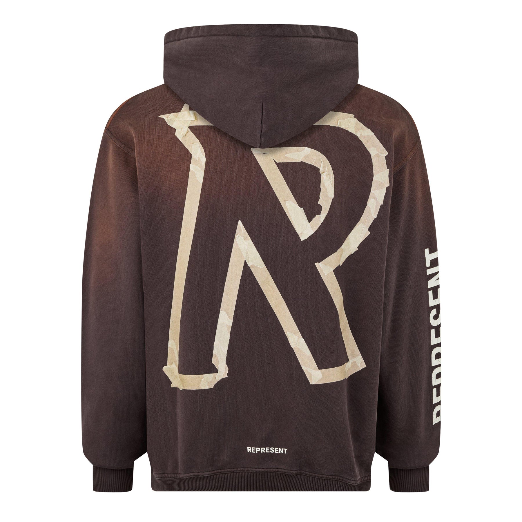 Men's Masking Tape Initial Hoodie, Softness and Comfort
