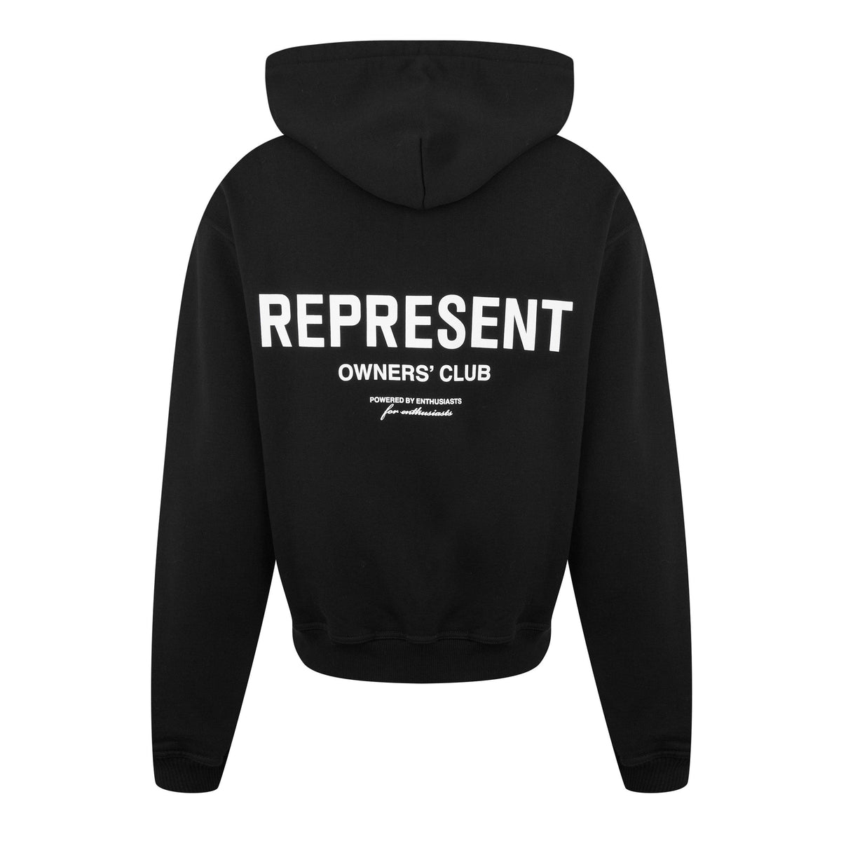 Men's Logo Cotton Owners Club Zip Hoodie
