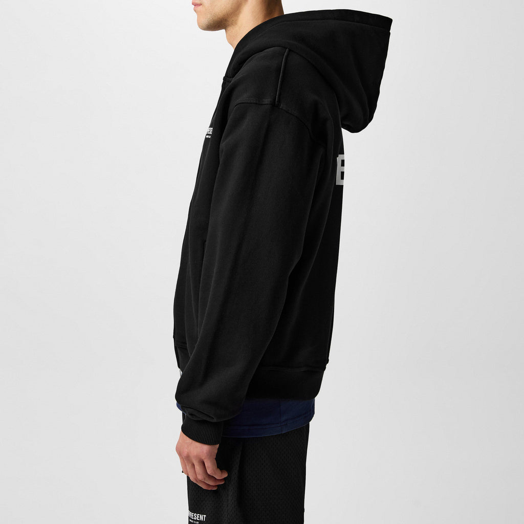 Men's Rep Owners Club Zipped Hoodie, Bold Logo