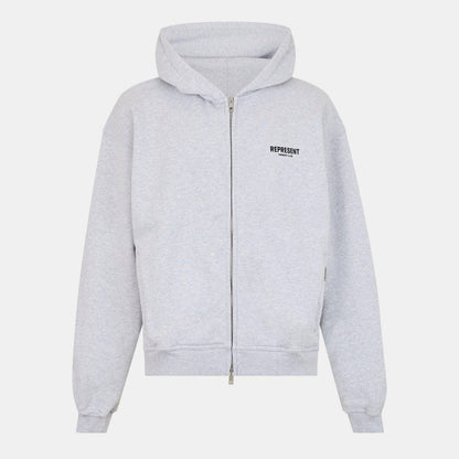 Rep Owners Club Zipped Hoodie, Bold Logo