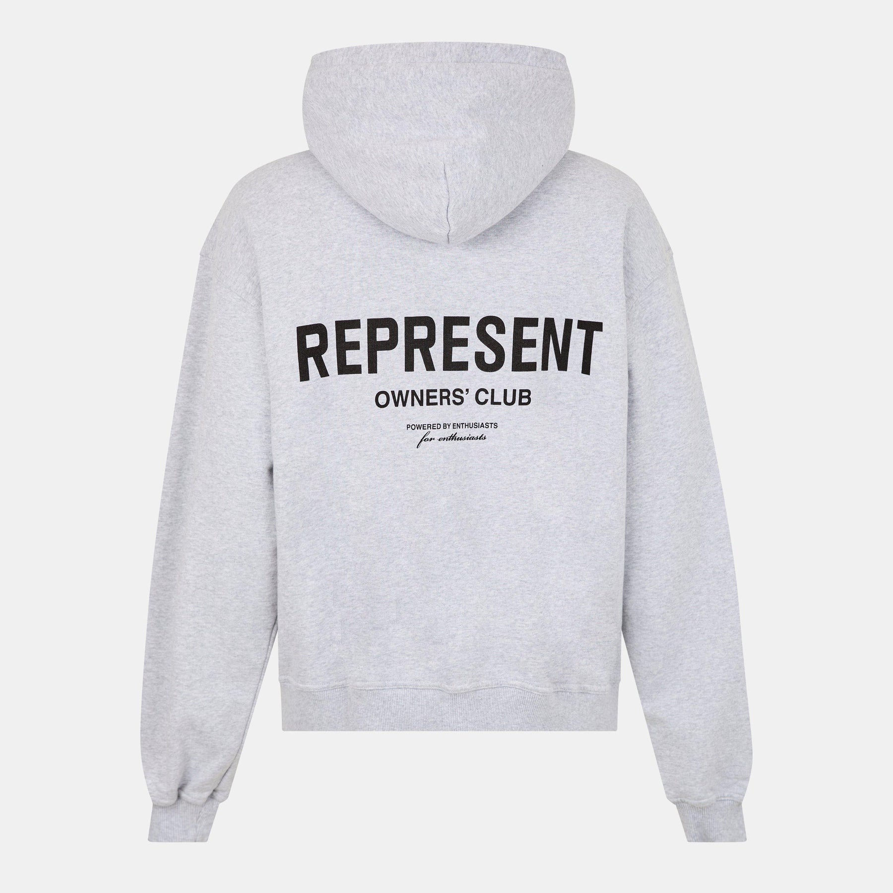 Men's Rep Owners Club Zipped Hoodie, Bold Logo