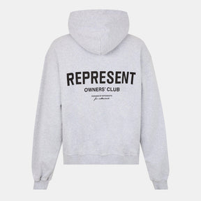 Men's Rep Owners Club Zipped Hoodie, Bold Logo