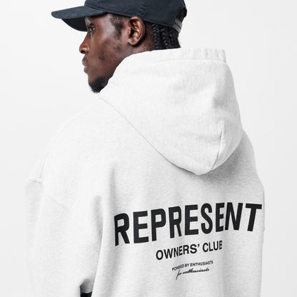 Men's Rep Owners Club Zipped Hoodie, Bold Logo