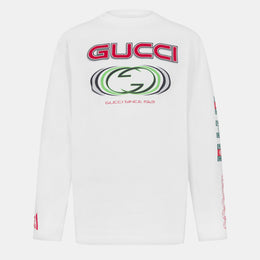 Logo Print Long Sleeve T-Shirt