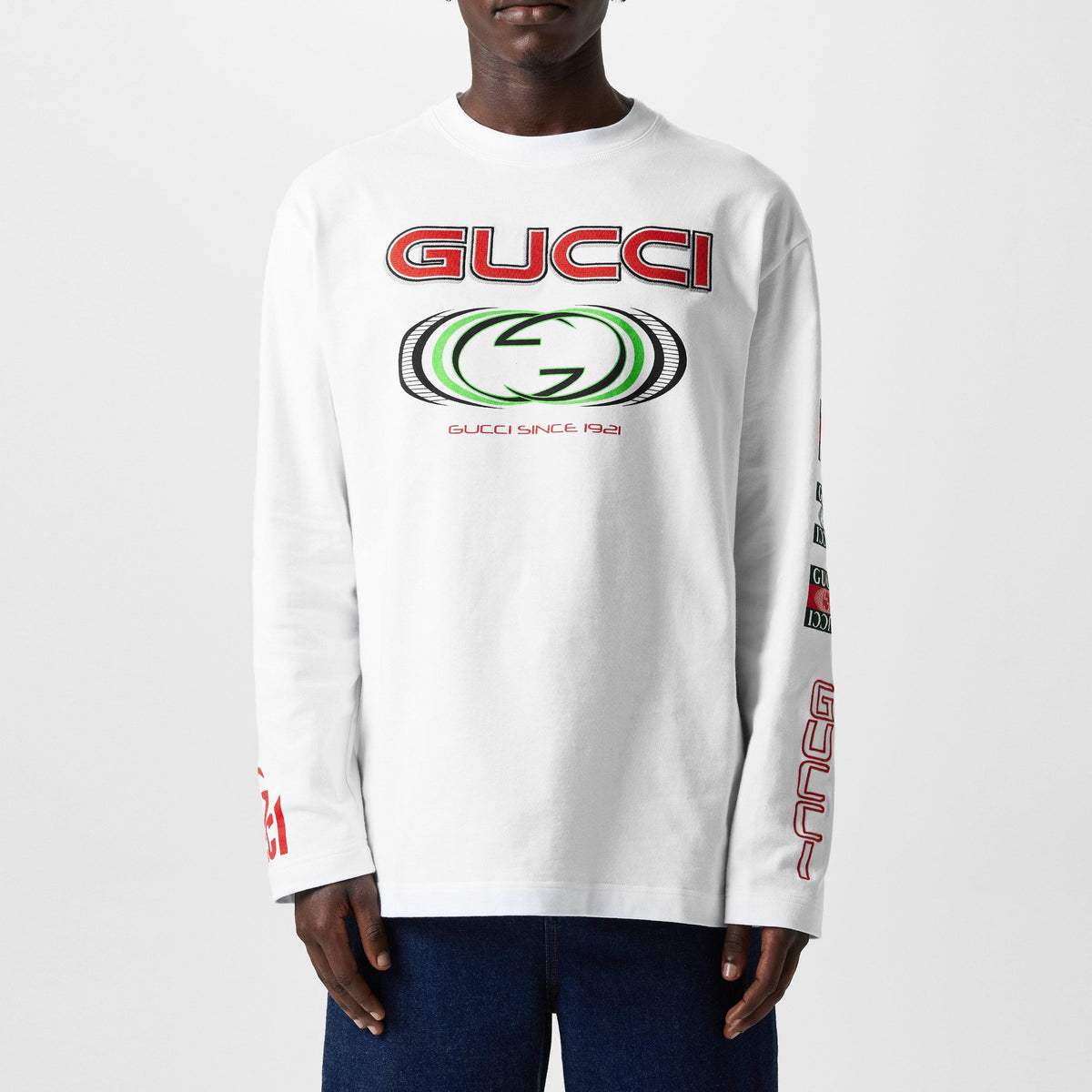 Logo Print Long Sleeve T-Shirt