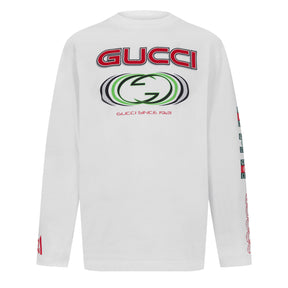 Logo Print Long Sleeve T-Shirt