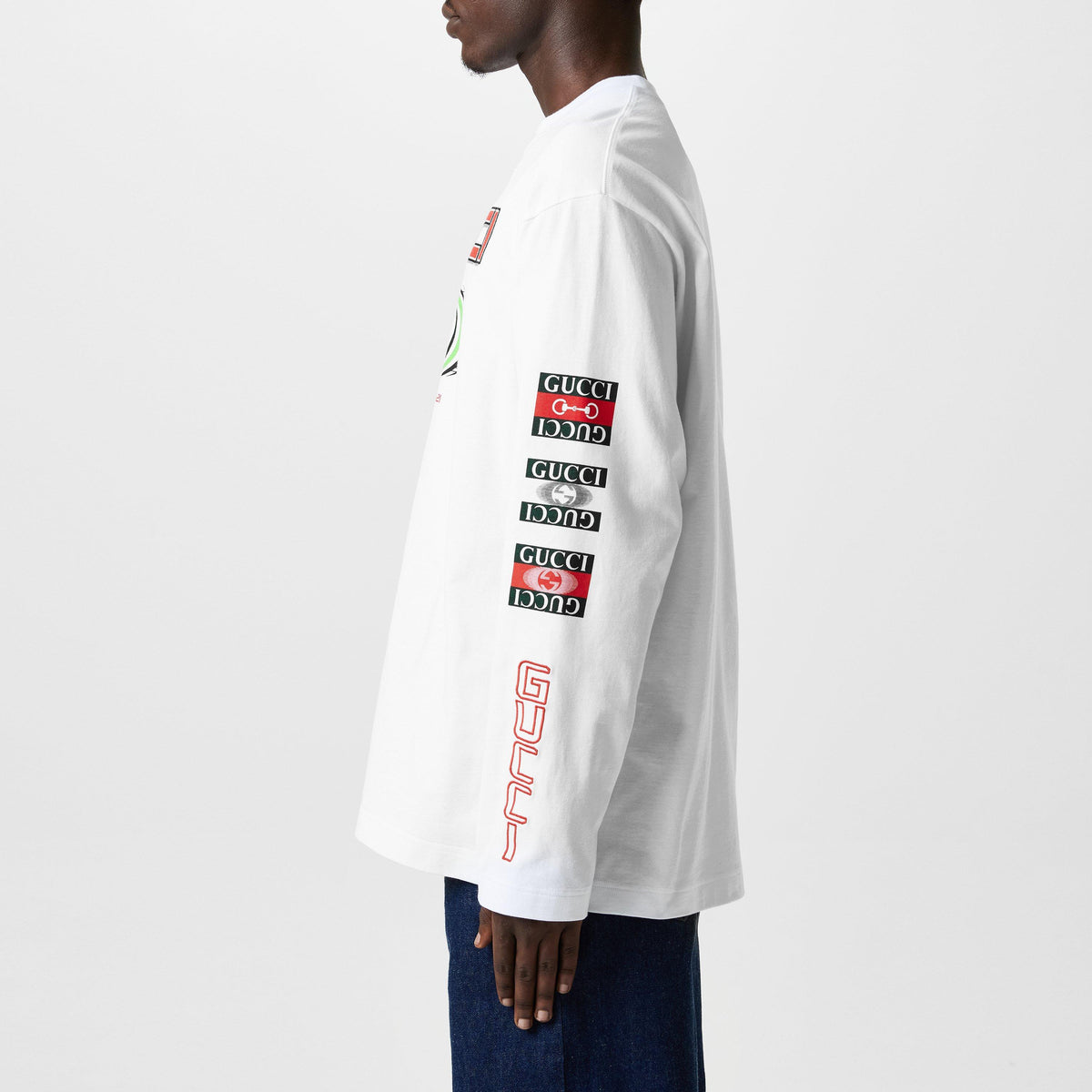 Logo Print Long Sleeve T-Shirt