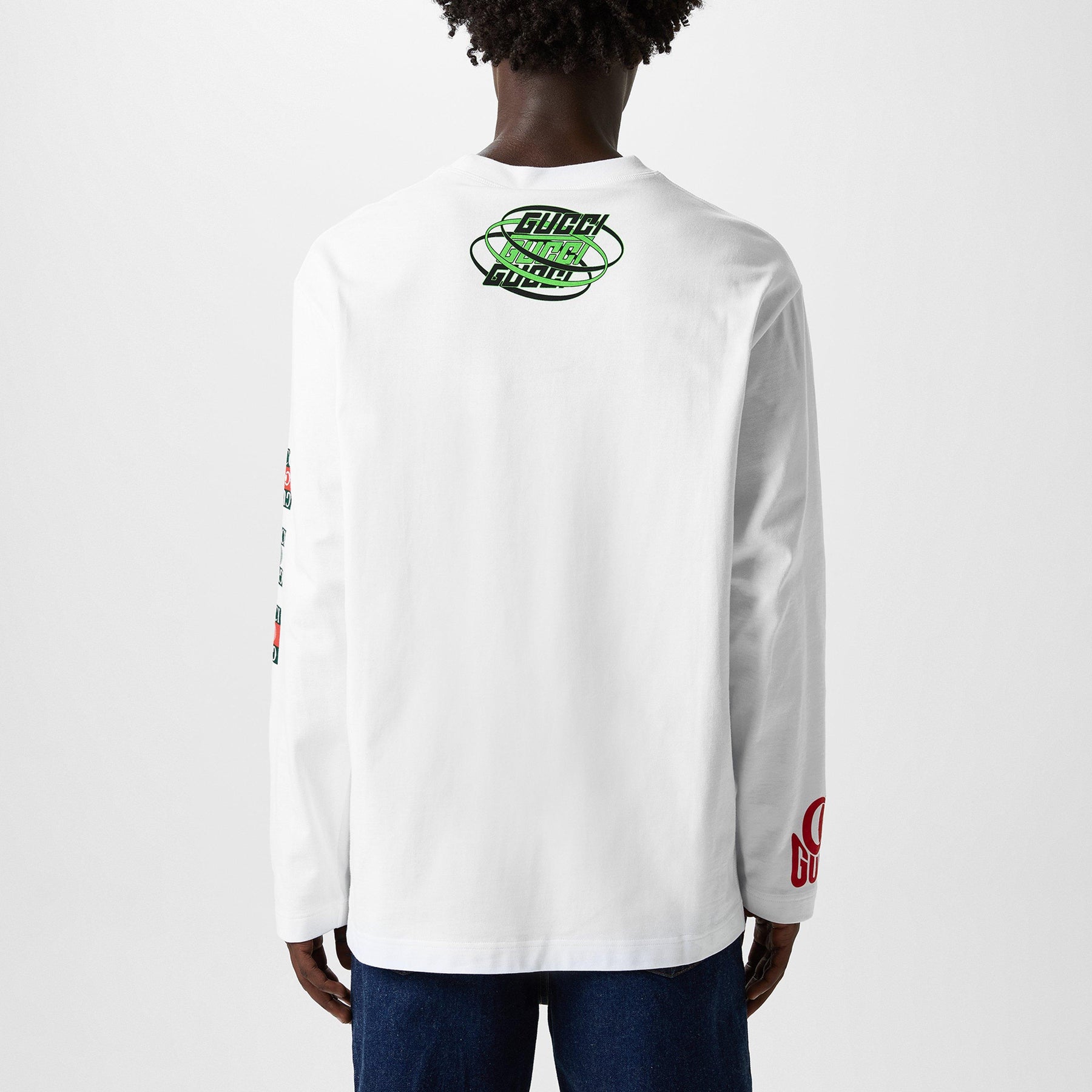 Logo Print Long Sleeve T-Shirt