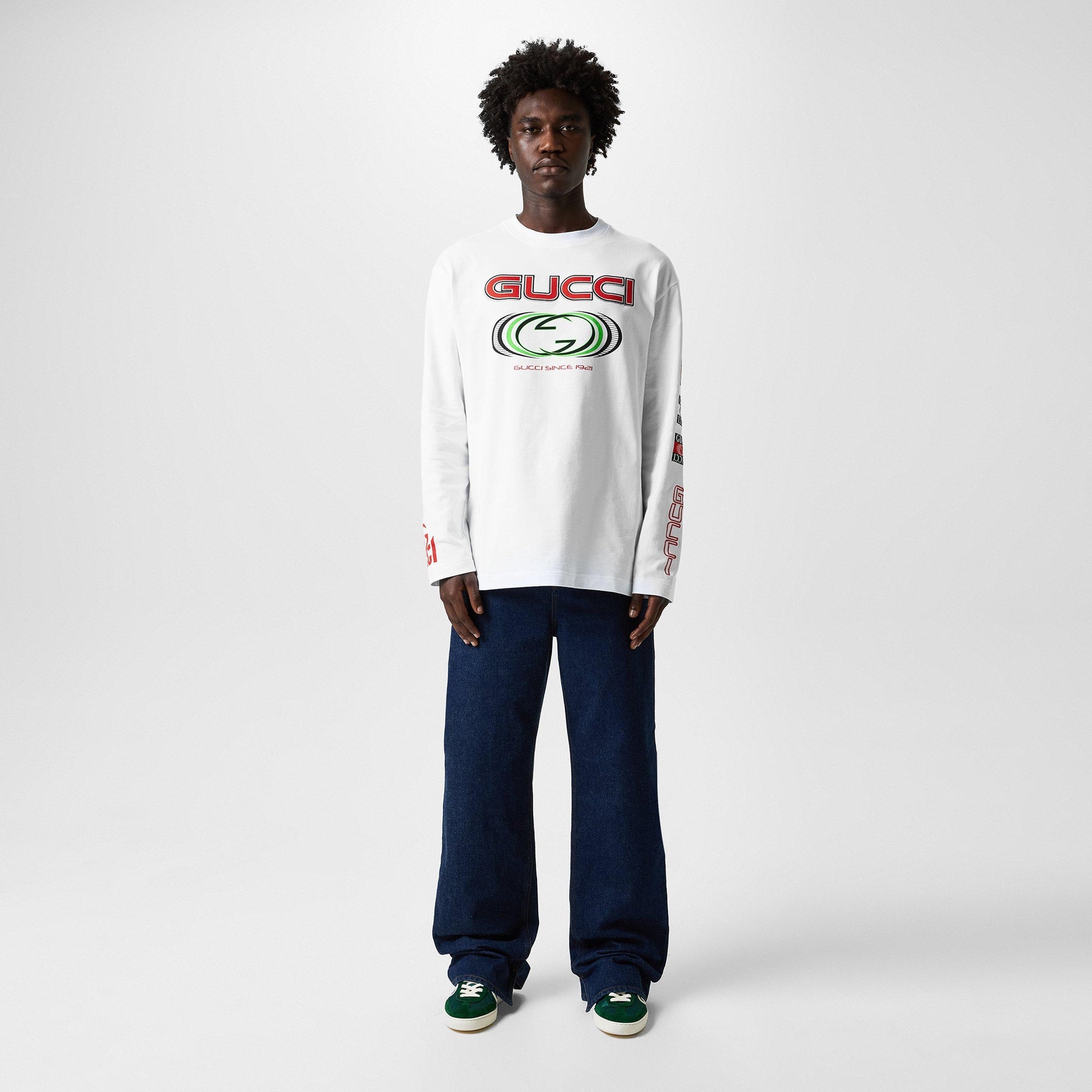 Logo Print Long Sleeve T-Shirt