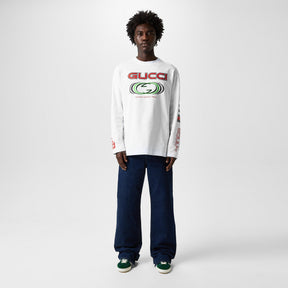 Logo Print Long Sleeve T-Shirt