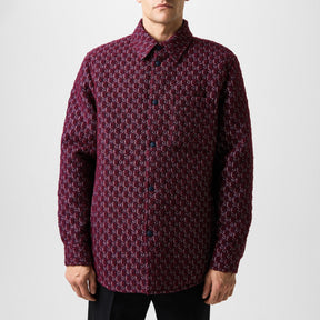 Boucle Jacquard Shirt With GG Shadow
