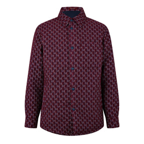 Boucle Jacquard Shirt With GG Shadow