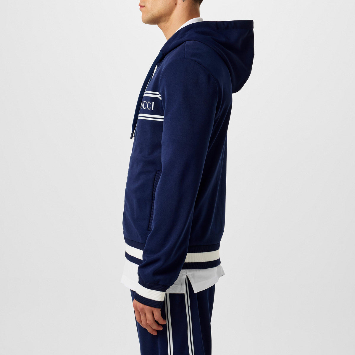 Logo Zip Hoodie