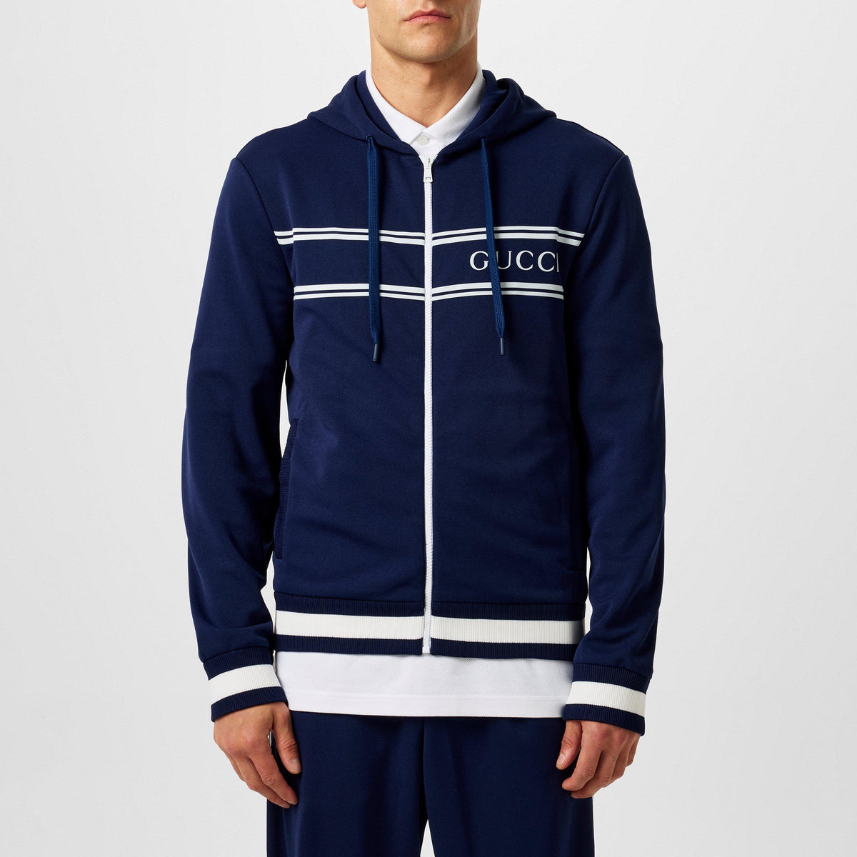 Logo Zip Hoodie
