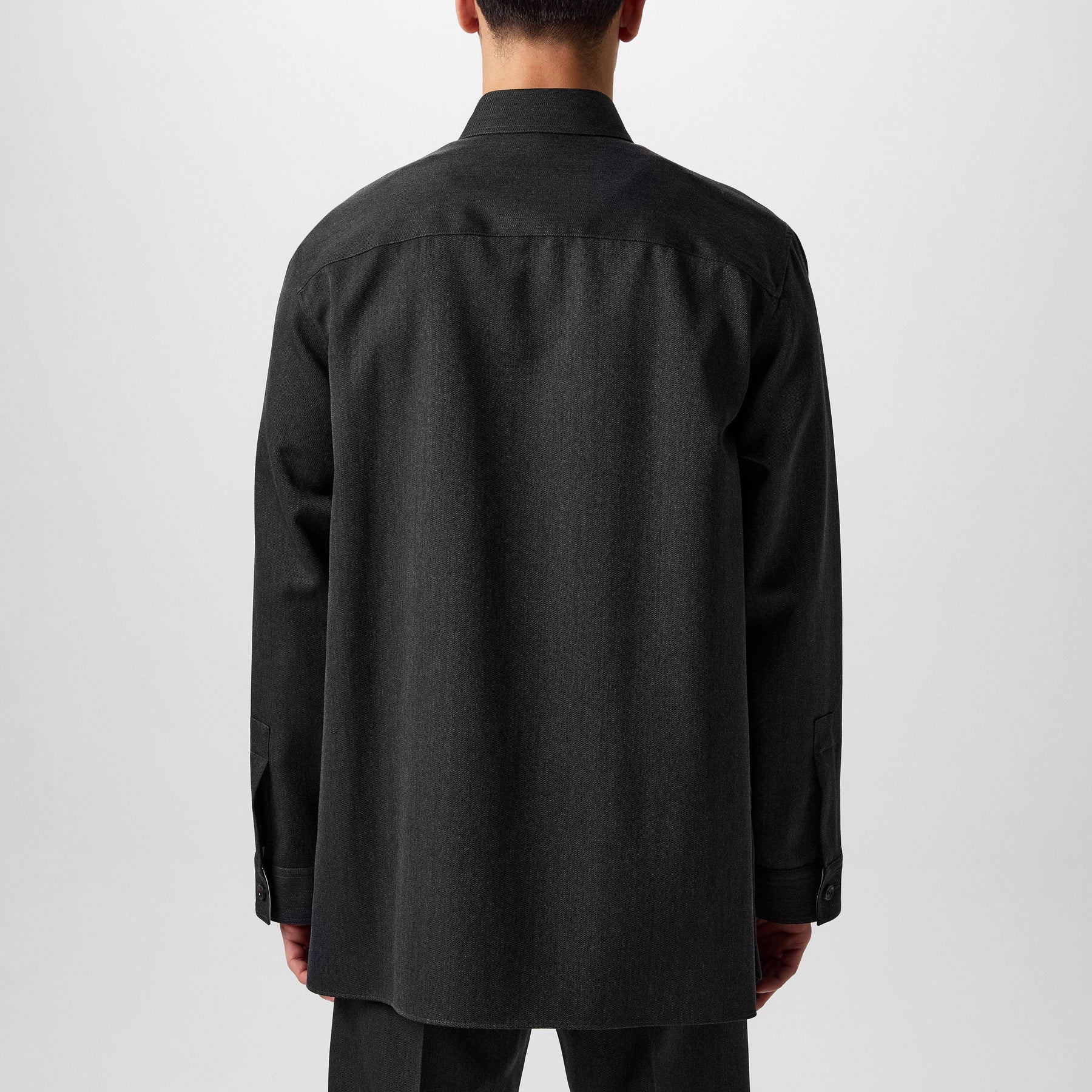 Wool Shirt With Embroidery