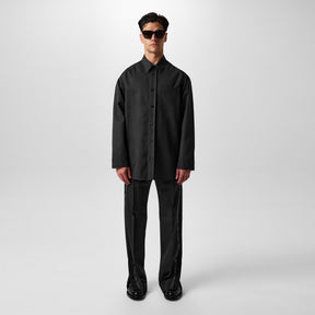 Wool Shirt With Embroidery