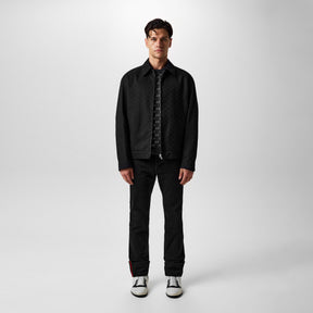 Reversible Nylon And GG Canvas Jacket