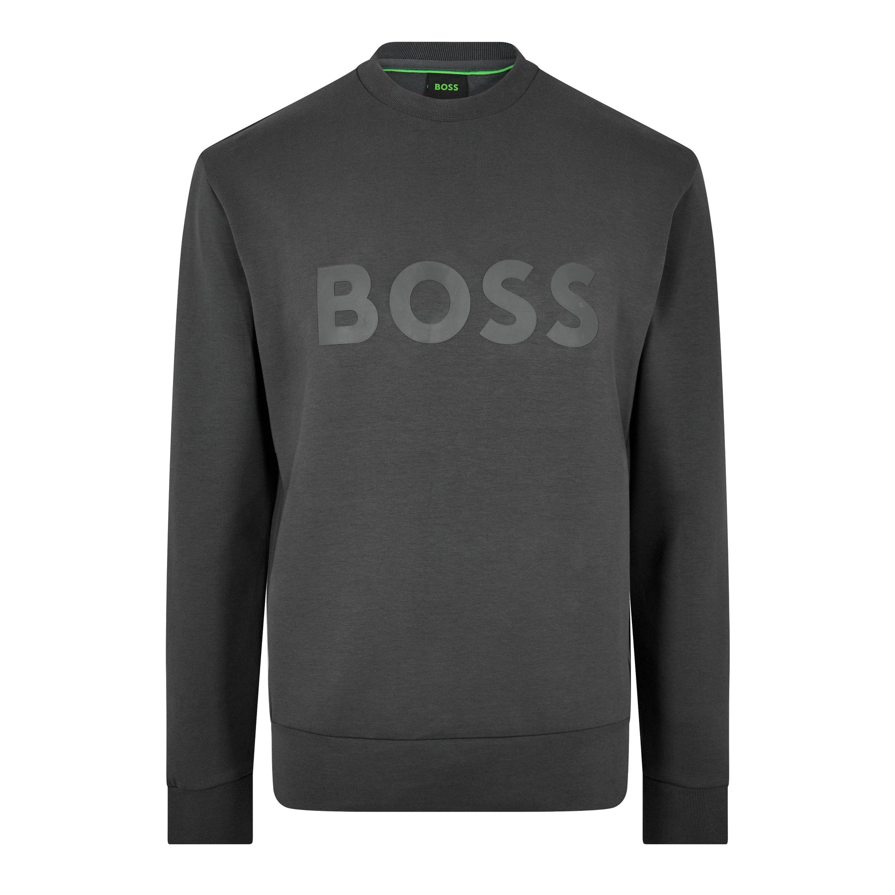Stretch Cotton Logo Sweatshirt