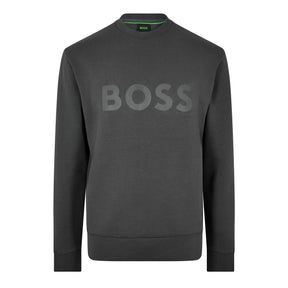 Stretch Cotton Logo Sweatshirt