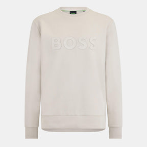 Stretch Cotton Logo Sweatshirt