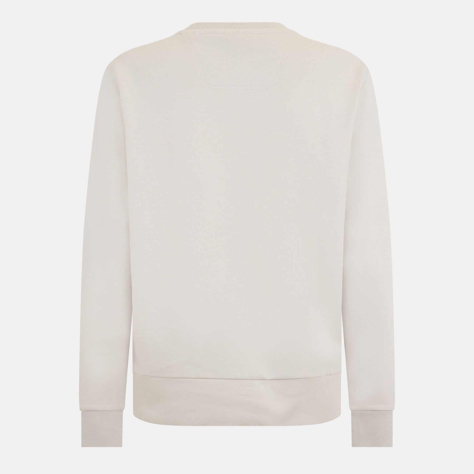 Stretch Cotton Logo Sweatshirt
