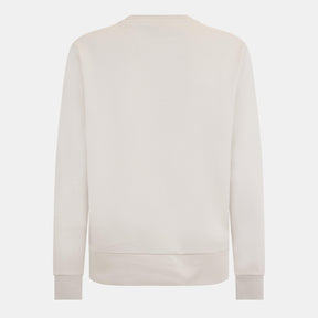Stretch Cotton Logo Sweatshirt