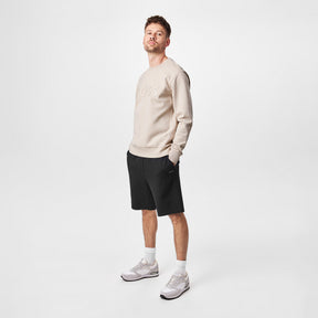 Stretch Cotton Logo Sweatshirt