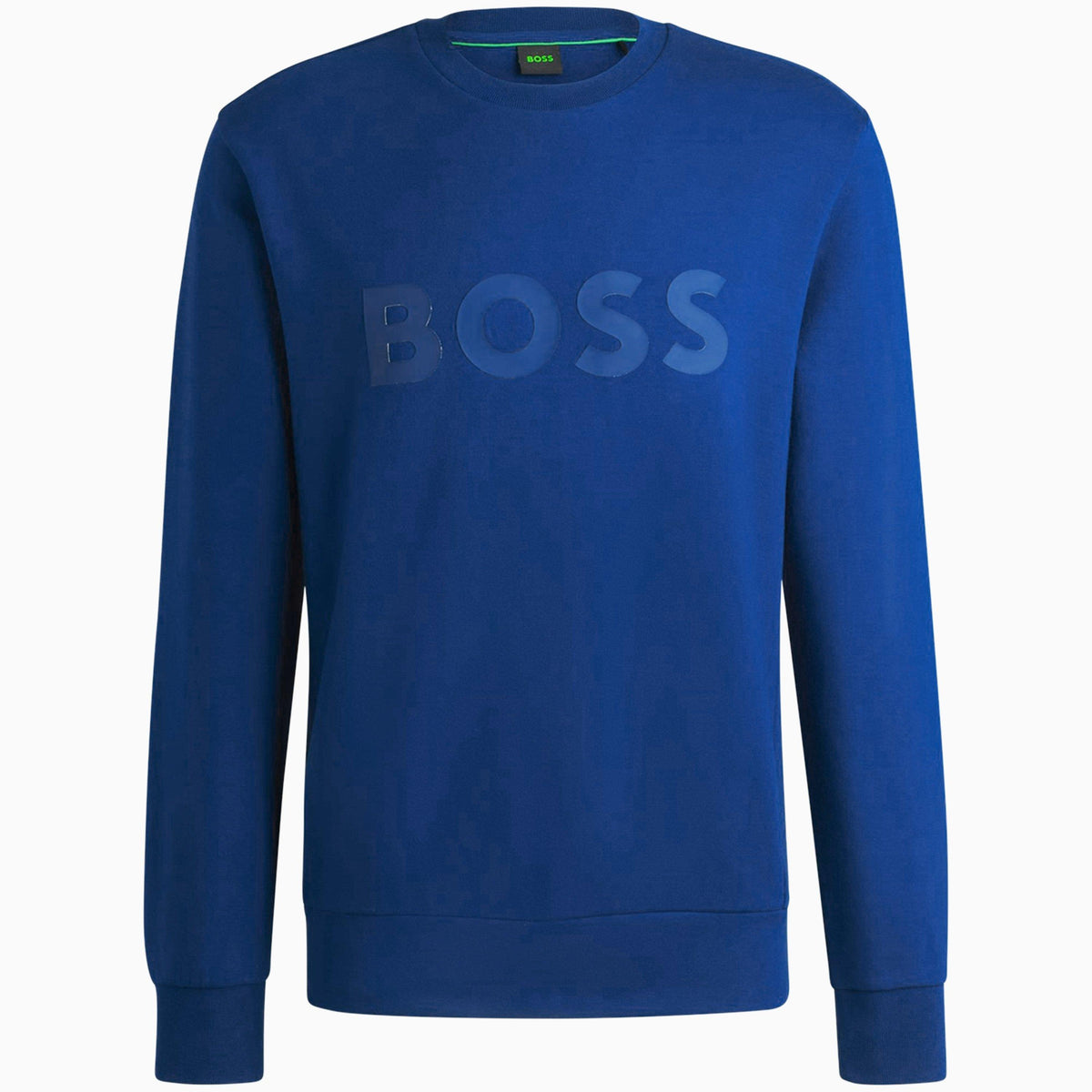 Stretch Cotton Logo Sweatshirt