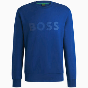 Stretch Cotton Logo Sweatshirt