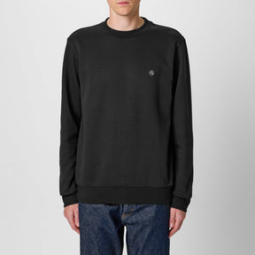 Logo Patch Crewneck Sweater
