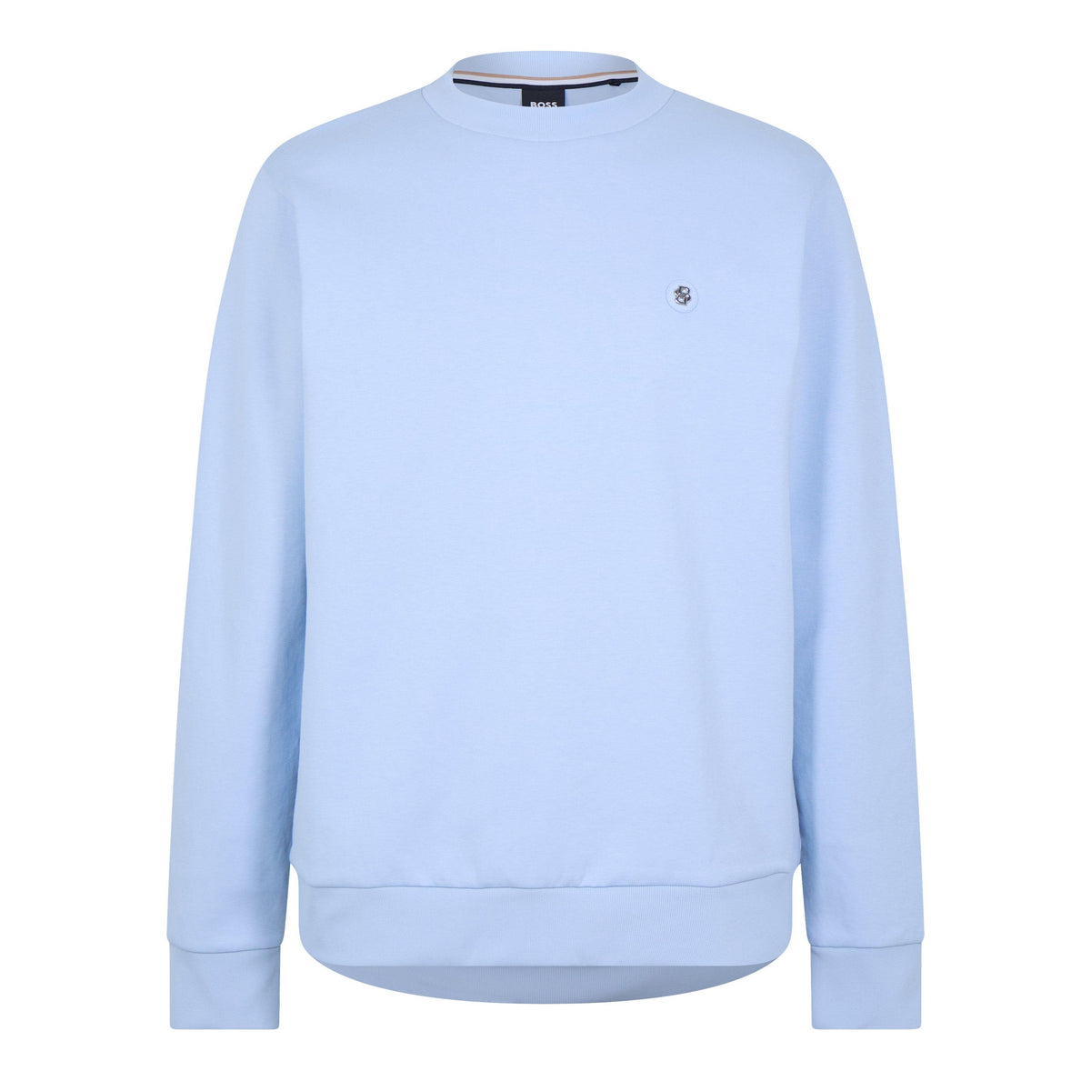 Logo Patch Crewneck Sweater