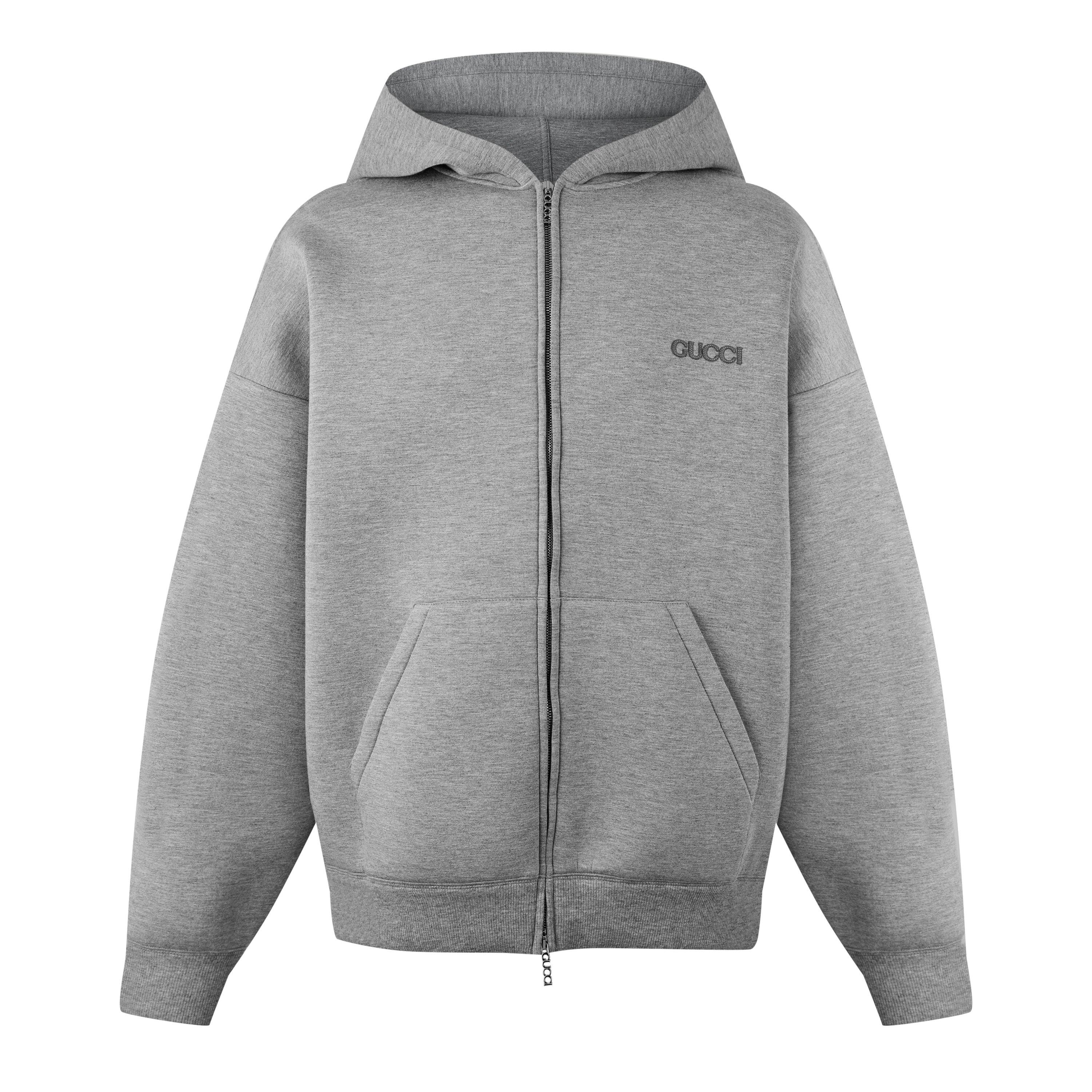 Logo Zip Hoodie