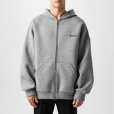 Logo Zip Hoodie