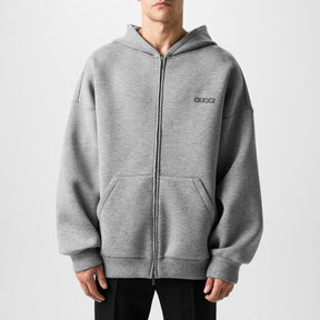 Logo Zip Hoodie