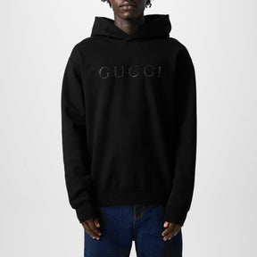 Embroidered Crystal Hoodie