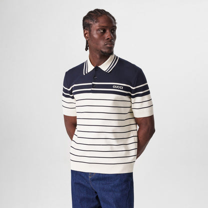 Cotton Polo Shirt With Embroidery