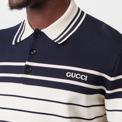 Cotton Polo Shirt With Embroidery