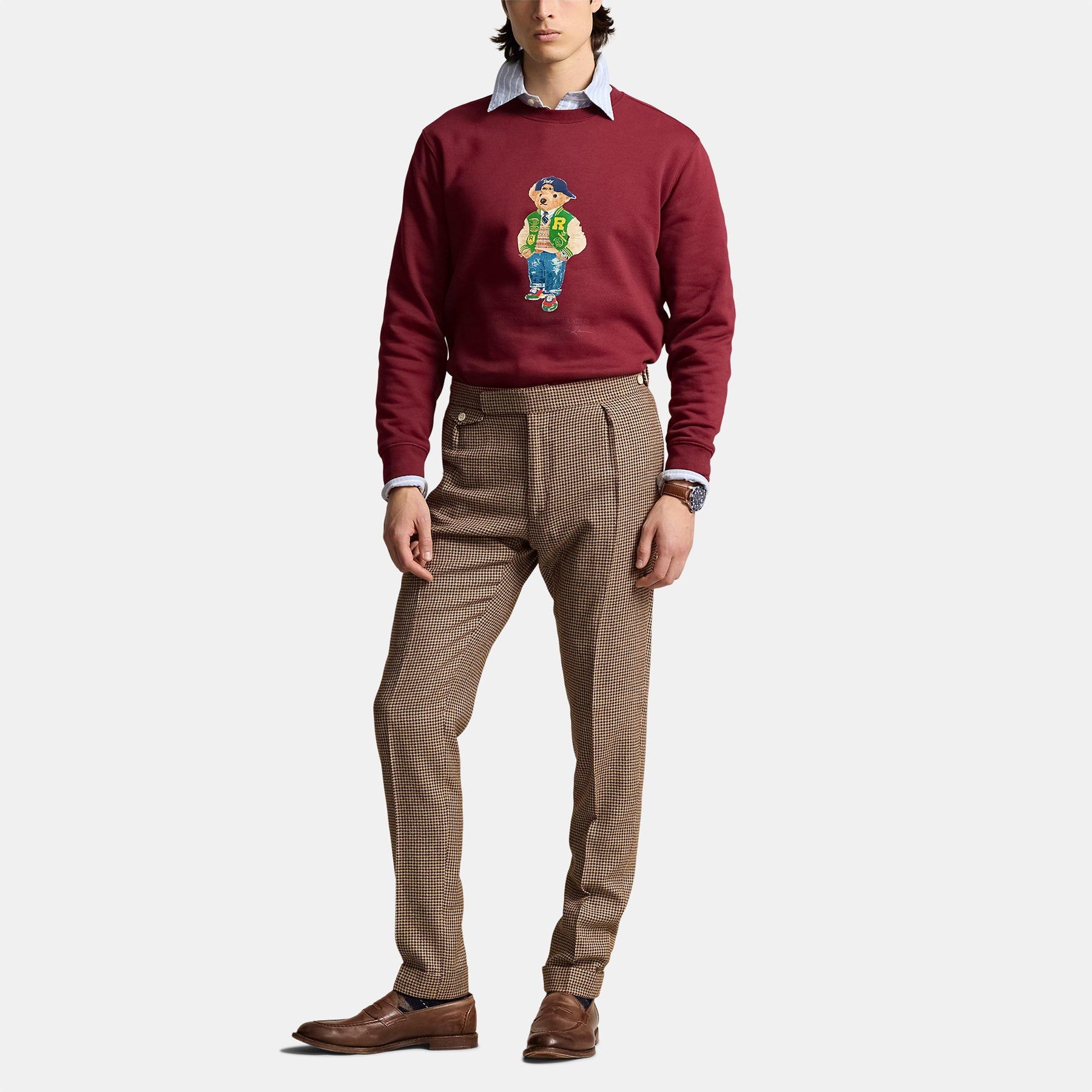 Varsity Bear Fleece Sweatshirt