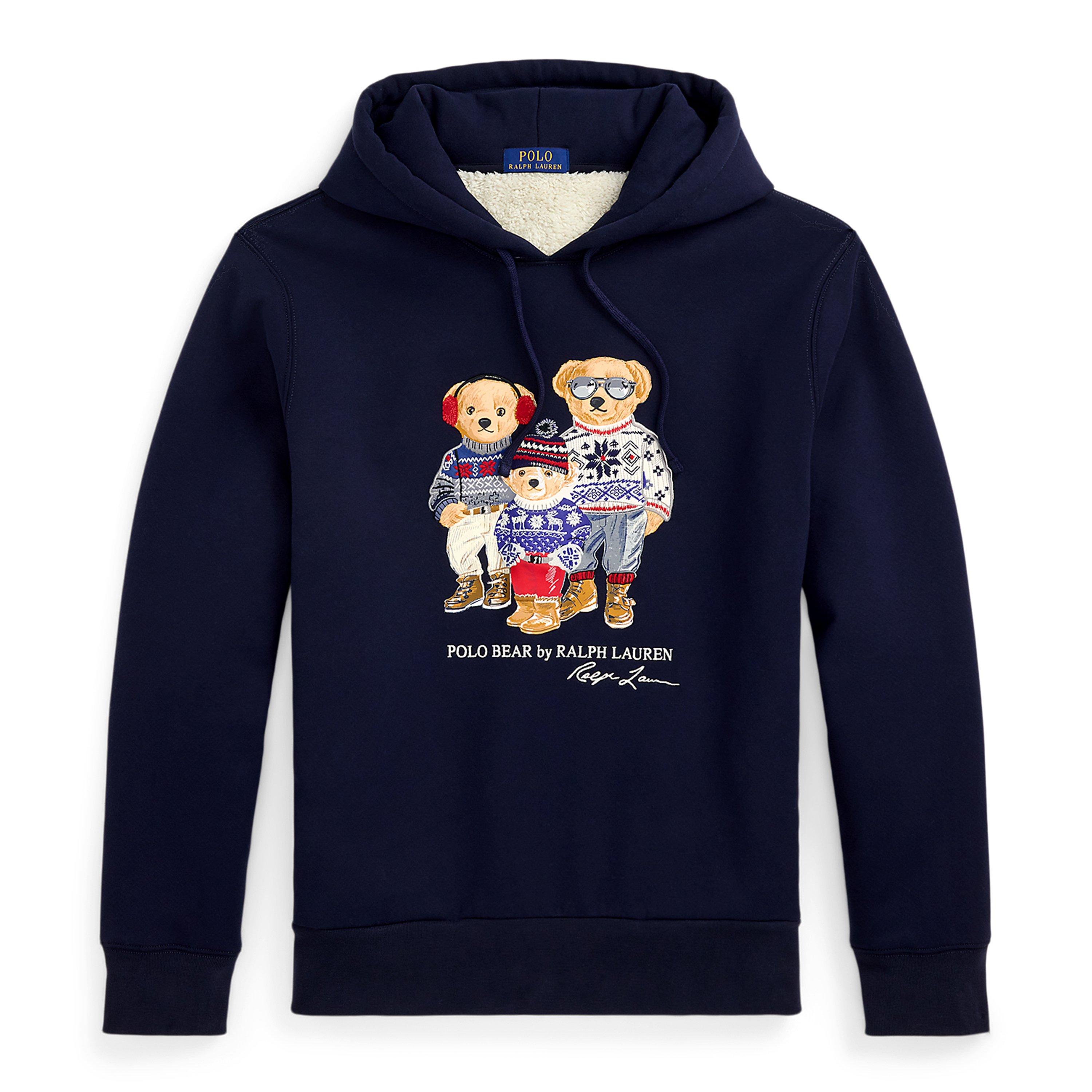 Polo Bear Family Fleece Hoodie